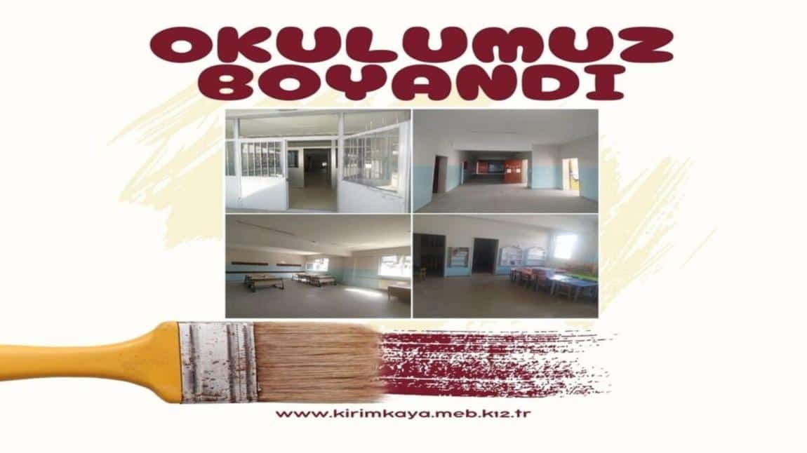 Okulumuz Boyandı